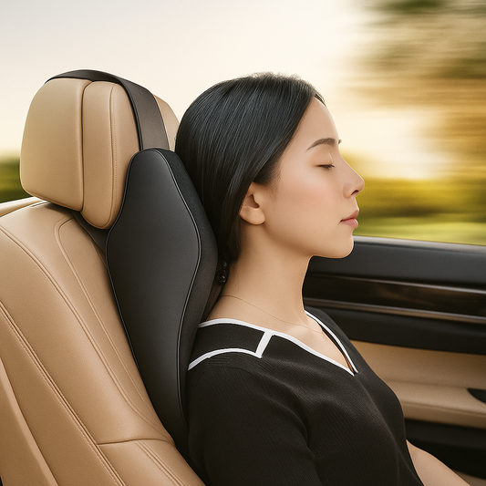ComfyCruise Car Neck Pillow Headrest - Ergonomic Neck Support