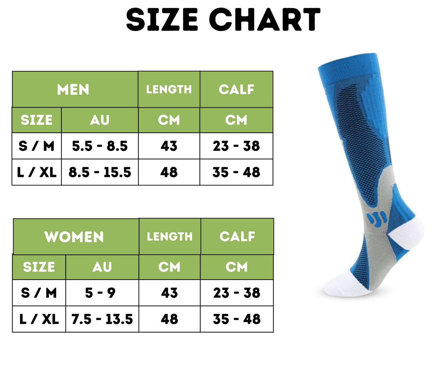 LegEase Compression Socks - All-Day Support