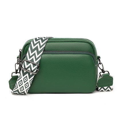 LuxeCarry Leather Crossbody Bag