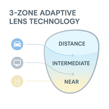Progressive Multifocal Glasses - Comfortable Vision from Near to Far
