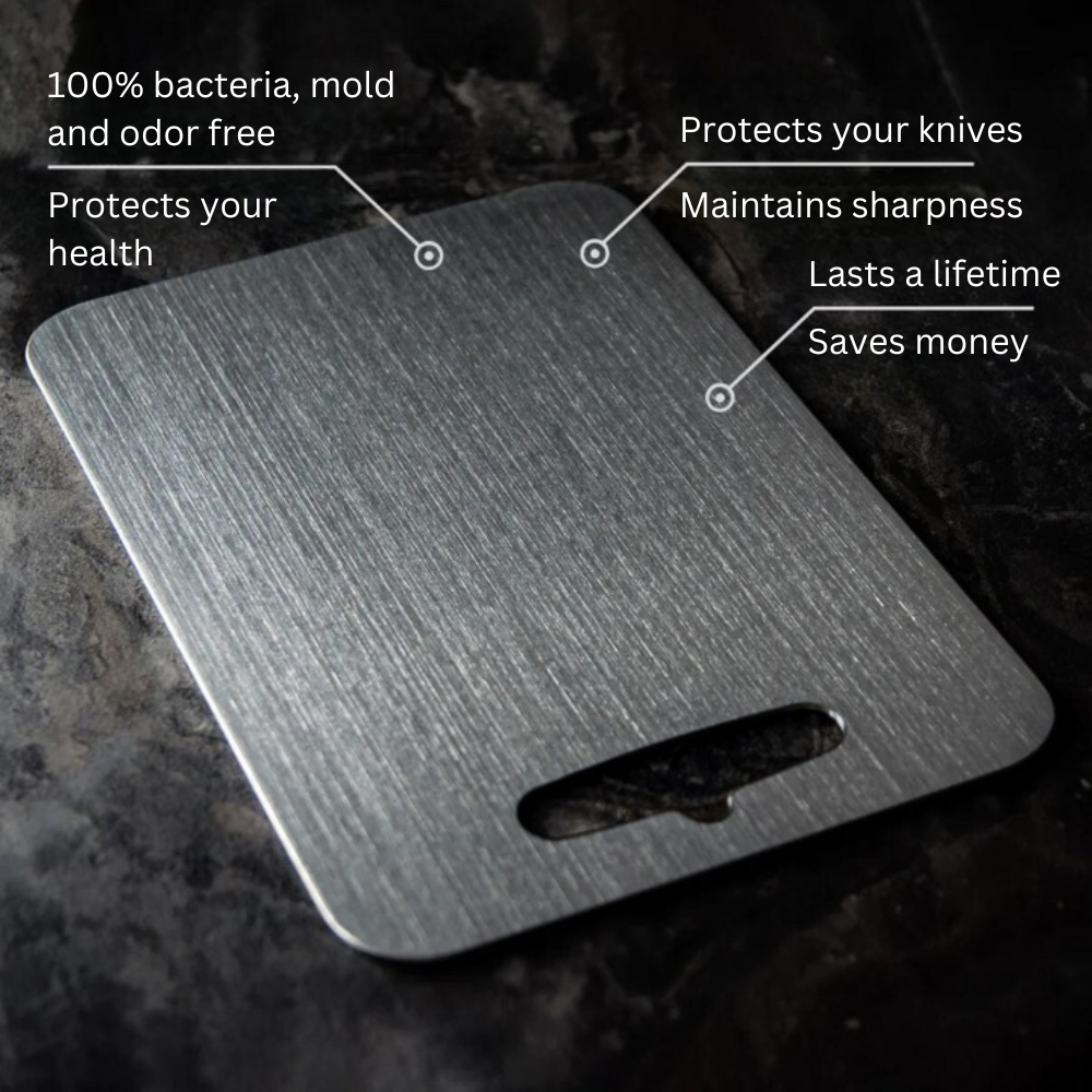 Titanium Cutting Board - Durable, Hygienic & Scratch-Resistant