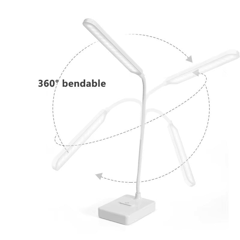 FlexiLight Desk Lamp - Flexible Arm LED, Dimmable