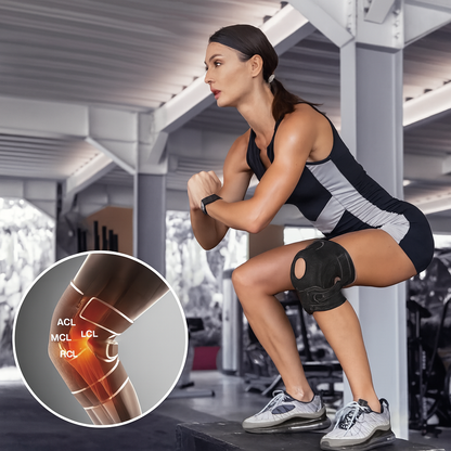 FlexiKnee Plus Size Adjustable Knee Brace Compression