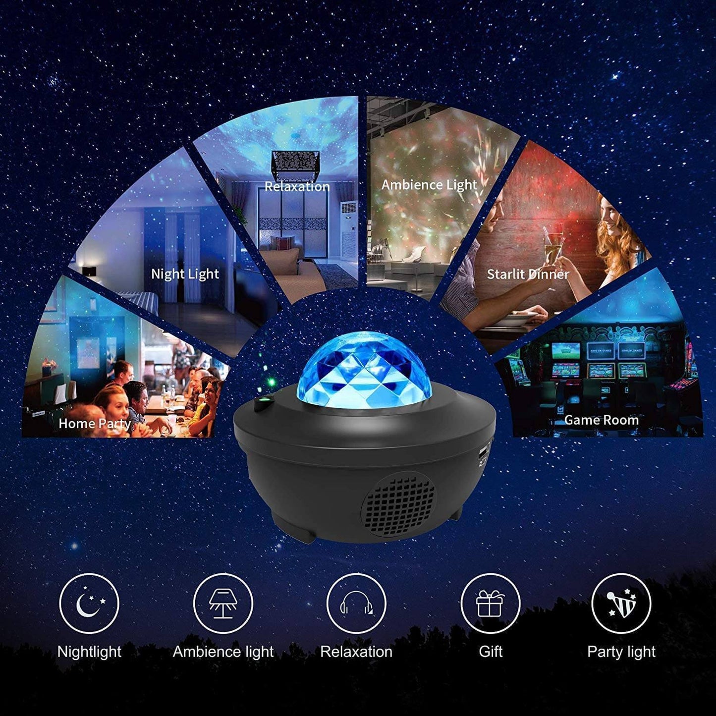 Nvroome GalaxyStarLight Projector