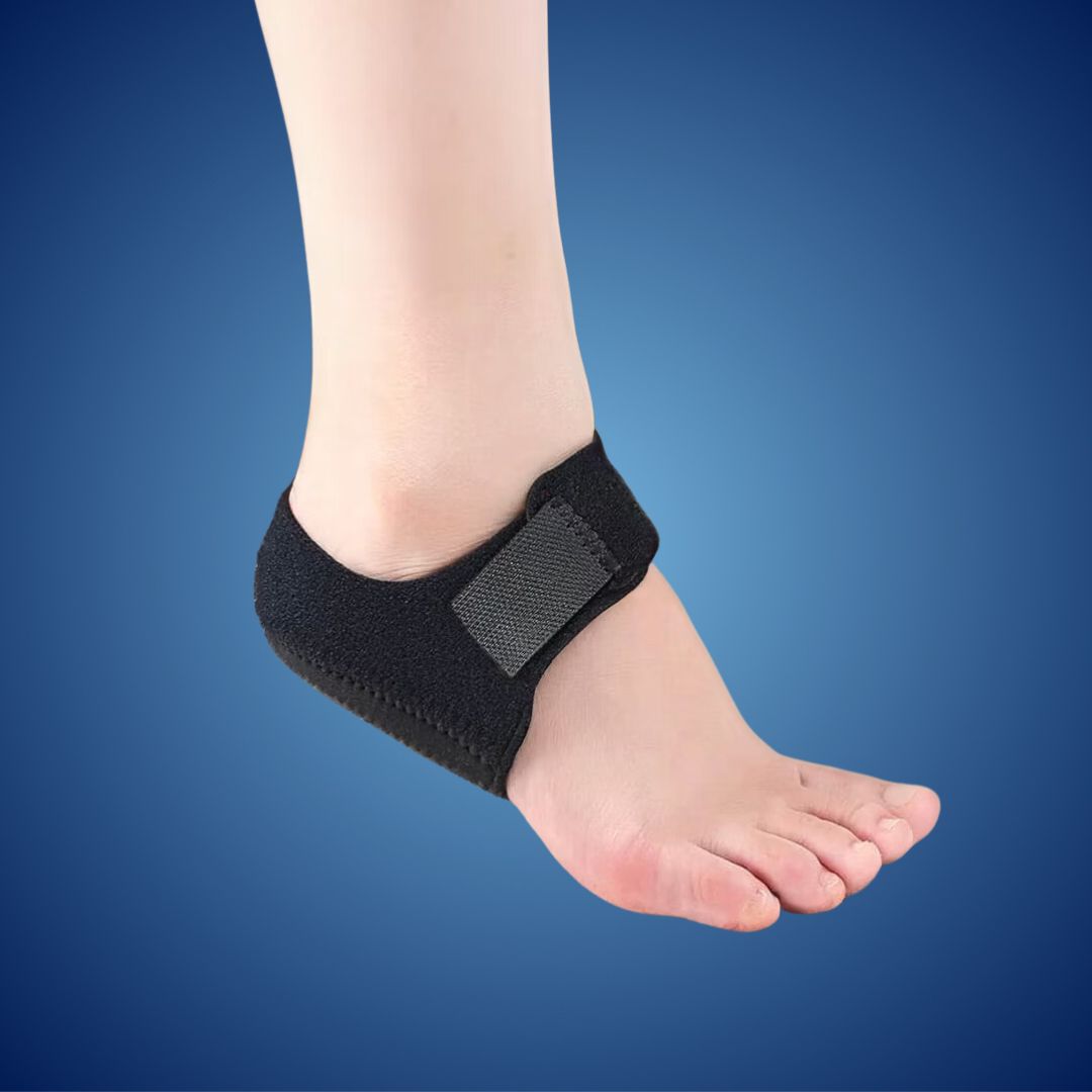 GelCush Heel Cups for Heel & Arch Support - Soft Gel Inserts