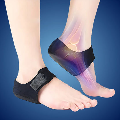 GelCush Heel Cups for Heel & Arch Support - Soft Gel Inserts