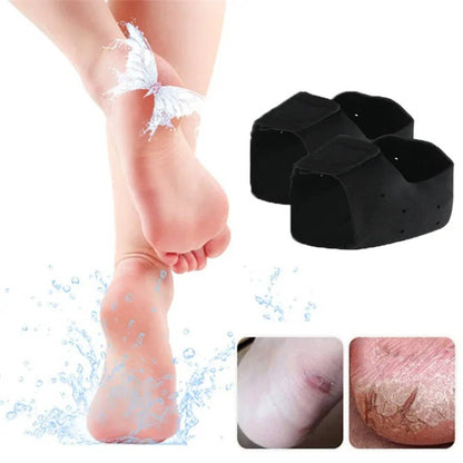 GelCush Heel Cups for Heel & Arch Support - Soft Gel Inserts