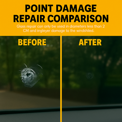 ProCrackFix Glass Repair Fluid – DIY Windshield Restoration Kit