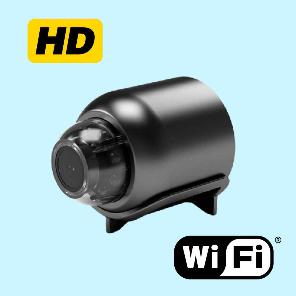 Waterproof HD Mini Camera With Night Vision and Wide Angle Lens WiFi 1080P