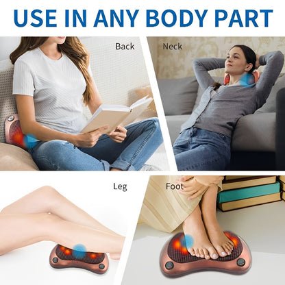 RelaxWave Neck Back Massager Pillow