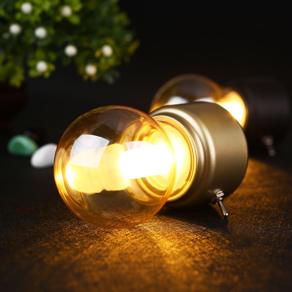 Retro Capsule Desk Lamp - Warm LED, USB Rechargeable