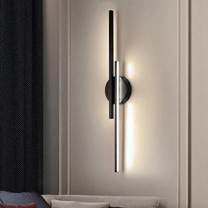 Harmony Ambience Sconce - Modern LED Bar & Disc, Dimmable