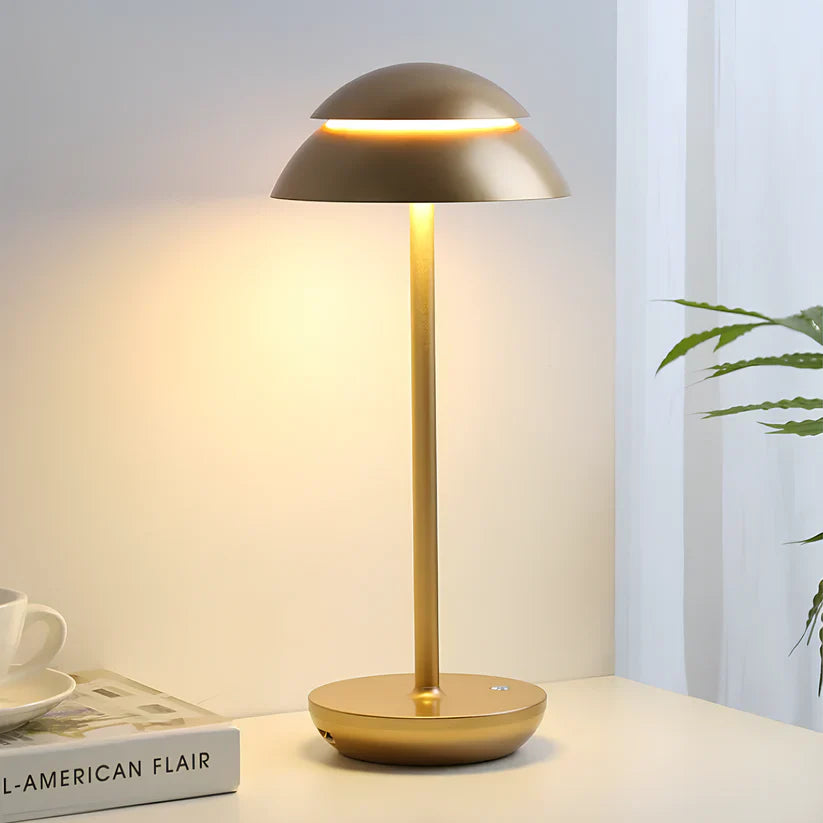 Luminous Prestige Table Lamp - Rechargeable LED, Nordic Minimalist