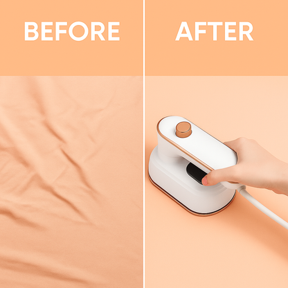 MiniSteam Iron - Portable, Travel-Friendly Clothes Iron