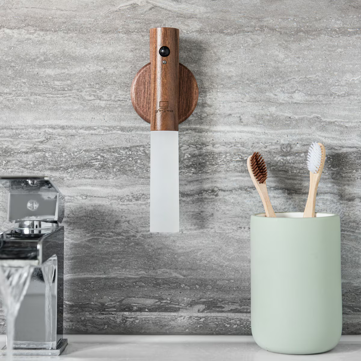 Torch Modern Motion Wall Light - Rechargeable LED, Magnetic Mount