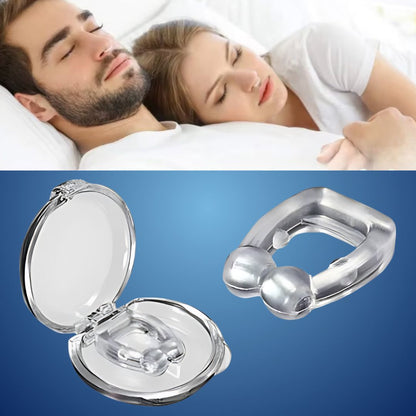 NightBreeze Magnetic Anti-Snoring Nose Clip - Support for Quieter Sleep