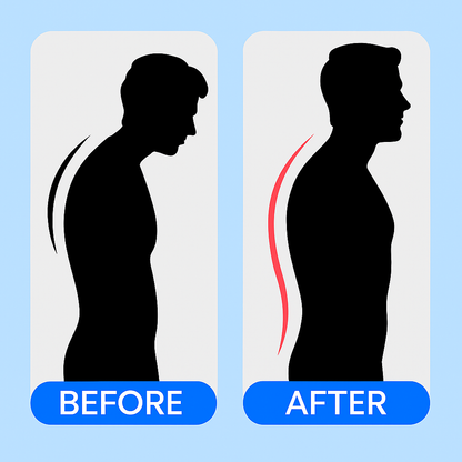 PosturAlign Adjustable Posture Corrector Belt for Men & Women