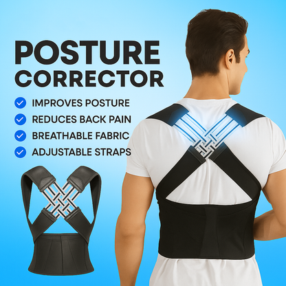 PosturAlign Adjustable Posture Corrector Belt for Men & Women