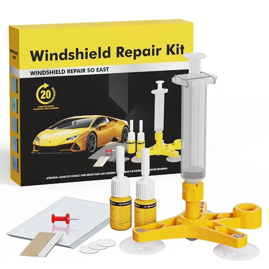 ProCrackFix Glass Repair Fluid – DIY Windshield Restoration Kit