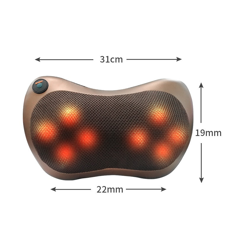RelaxWave Neck Back Massager Pillow
