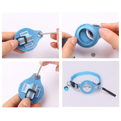PawLocator Cat Tracking Collar - AirTag Compatible with GPS Holder