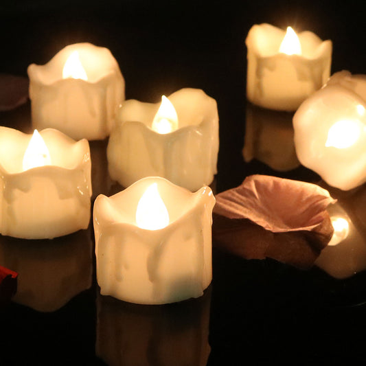 Flameless LED Candles Set - Realistic Flickering, Battery-Operated