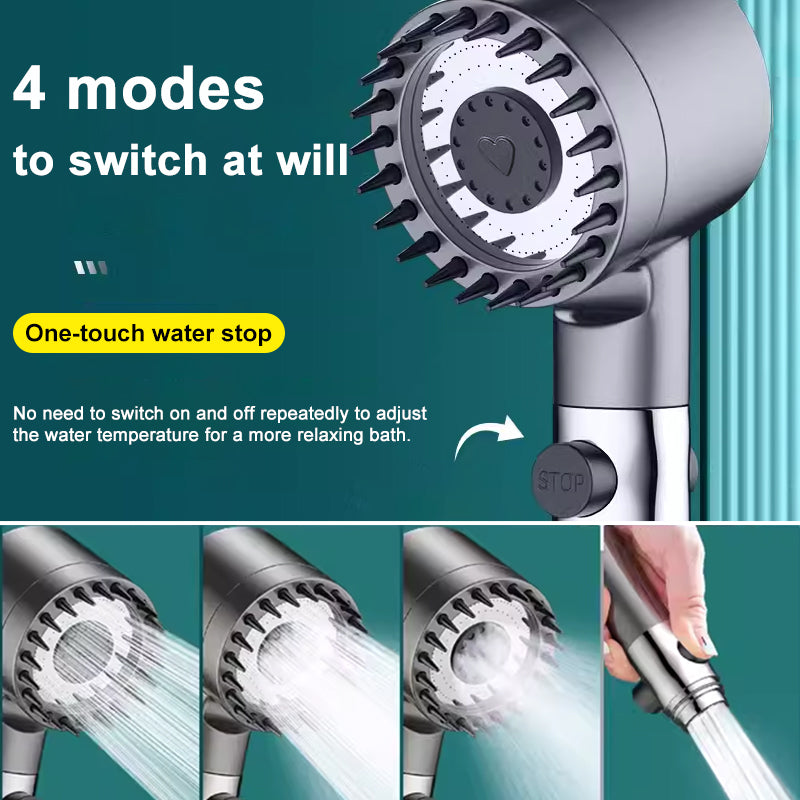 PowerFlow High Pressure Showerhead | Boosts Water Pressure