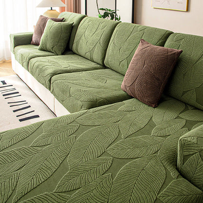 Leaf Waterproof Anti-Scratch Stretch Full Wrap Couch Cover