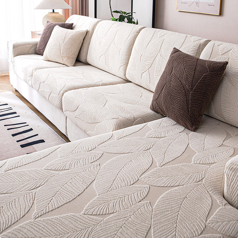 Leaf Waterproof Anti-Scratch Stretch Full Wrap Couch Cover