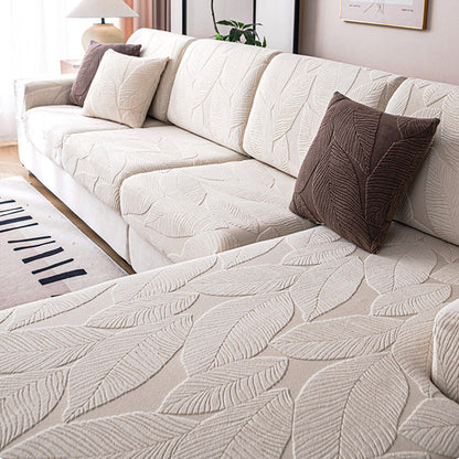 Leaf Waterproof Anti-Scratch Stretch Full Wrap Couch Cover