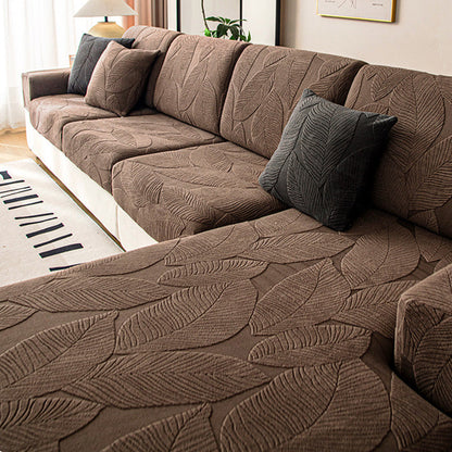 Leaf Waterproof Anti-Scratch Stretch Full Wrap Couch Cover