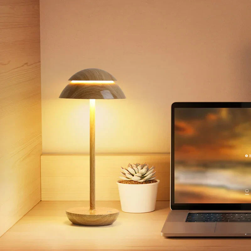 Luminous Prestige Table Lamp - Rechargeable LED, Nordic Minimalist