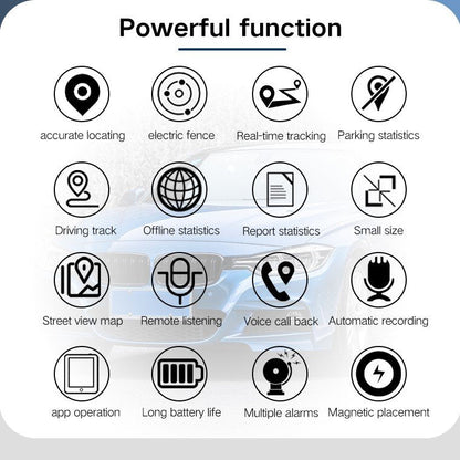 Magnetic GPS Tracker for Cars and Vehicles - Loss Prevention with Strong Magnetic Hold