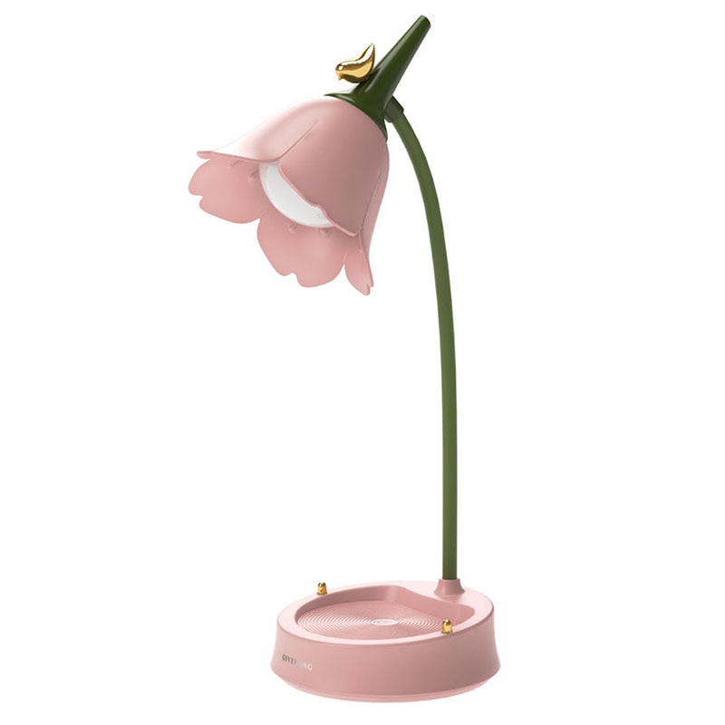 Flowerette Desk Lamp - Petal Shade LED, Bedside Light