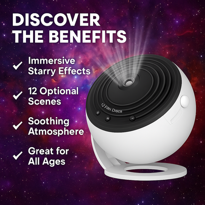 Space Projection Light Projector - Galaxy/Moon Pro Projector