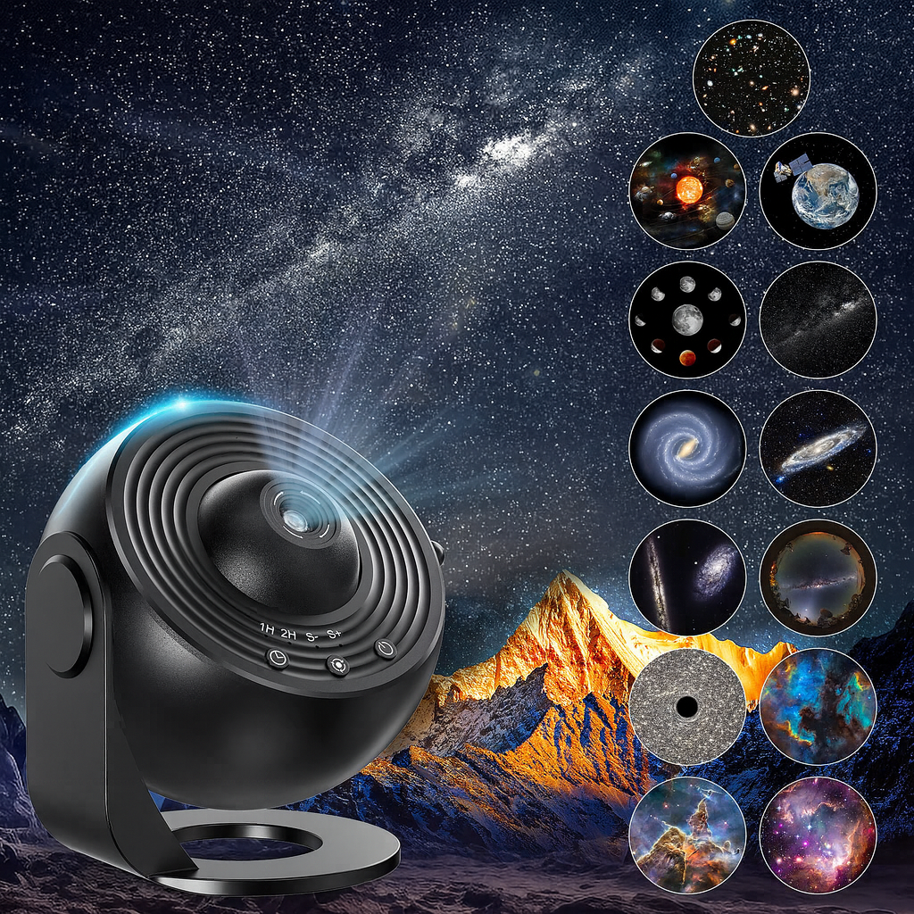 Space Projection Light Projector - Galaxy/Moon Pro Projector