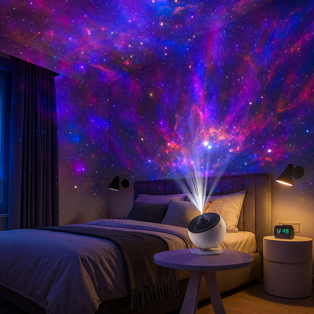 Space Projection Light Projector - Galaxy/Moon Pro Projector