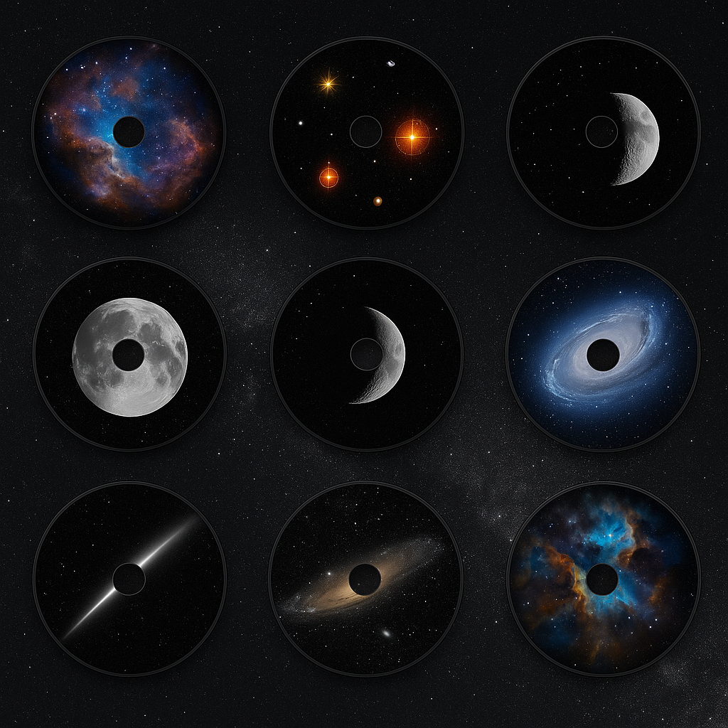 Space Projection Light Projector - Galaxy/Moon Pro Projector