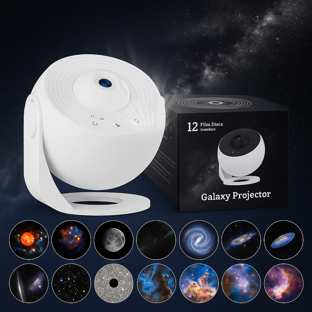 Space Projection Light Projector - Galaxy/Moon Pro Projector