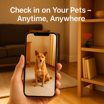Tech Mini Wireless Hidden Camera and Audio - Tiny Surveillance
