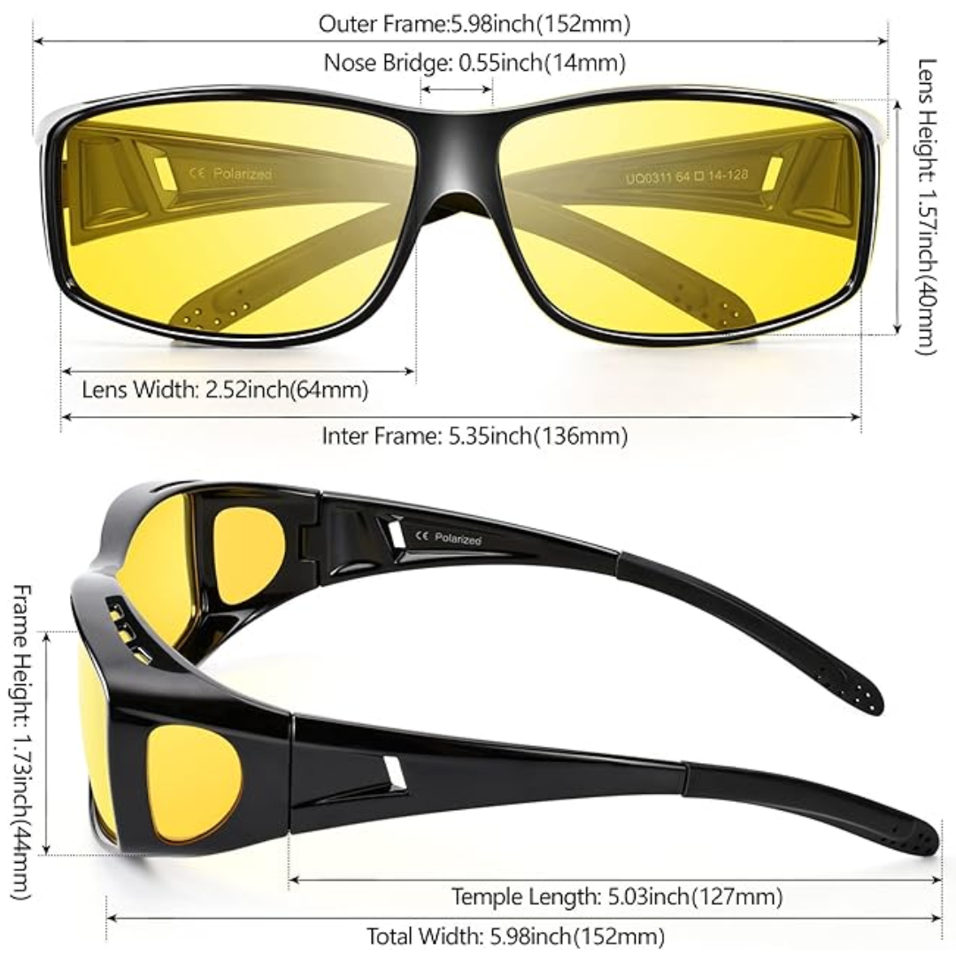 Polarized Riding Glasses for Night Driving