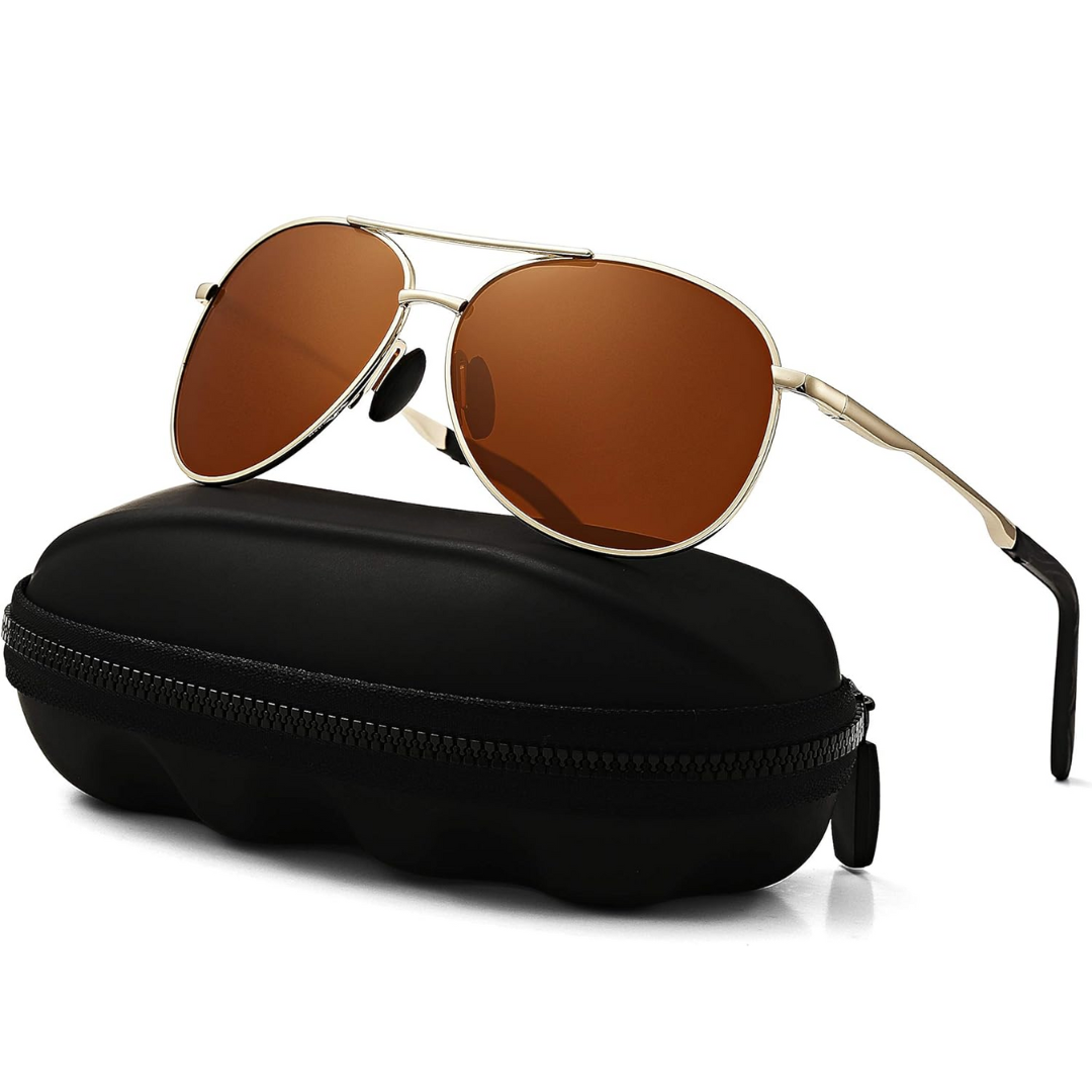 Solix Premium Polarized Sunglasses Aviator