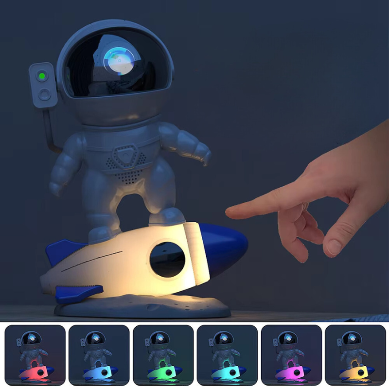 Astronaut Projection Galaxy Light - 13 HD Space Films