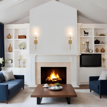 Classic Elegance Wall Light - Rechargeable LED, 16 Colors, Remote