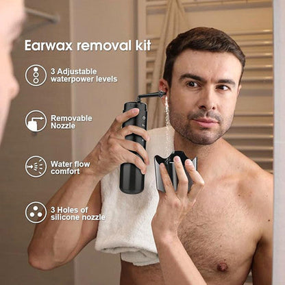 USB Electric Ear Washer - Gentle Irrigation & Ear Cleaning Kit