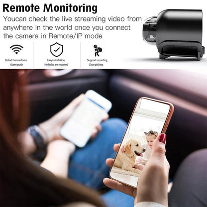 Waterproof HD Mini Camera With Night Vision and Wide Angle Lens WiFi 1080P