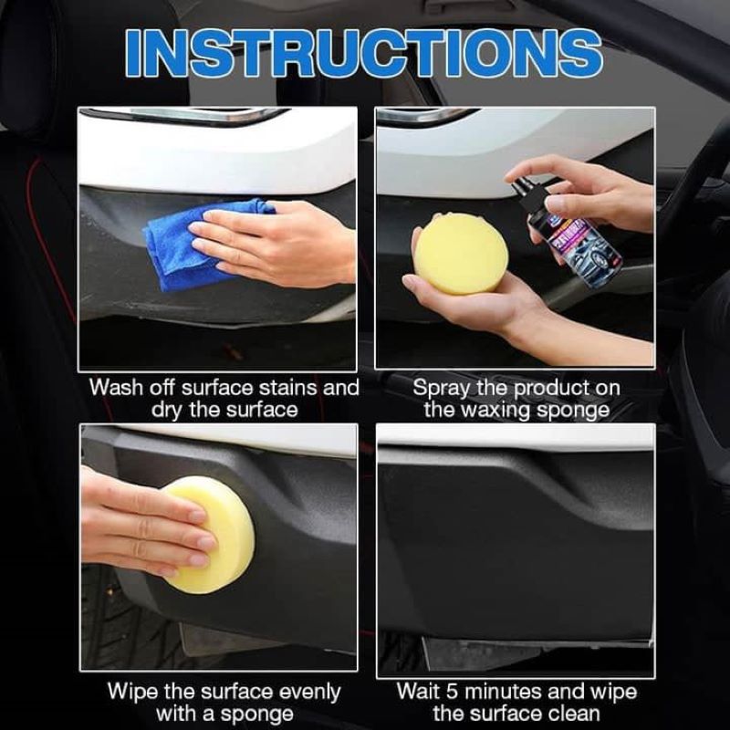 All-in-One Car Interior Shine Spray