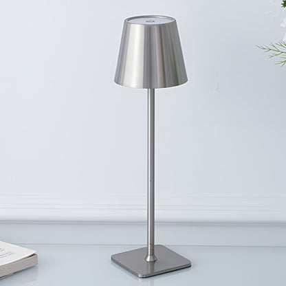 Tall Dimmable Table Lamp - Rechargeable LED, Indoor/Outdoor