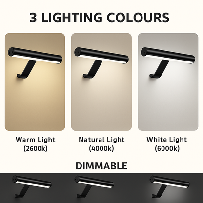 Wireless Rechargeable LED Light – For Picture Frames, Reading & Wall Use