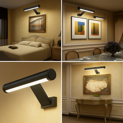 Wireless Rechargeable LED Light – For Picture Frames, Reading & Wall Use